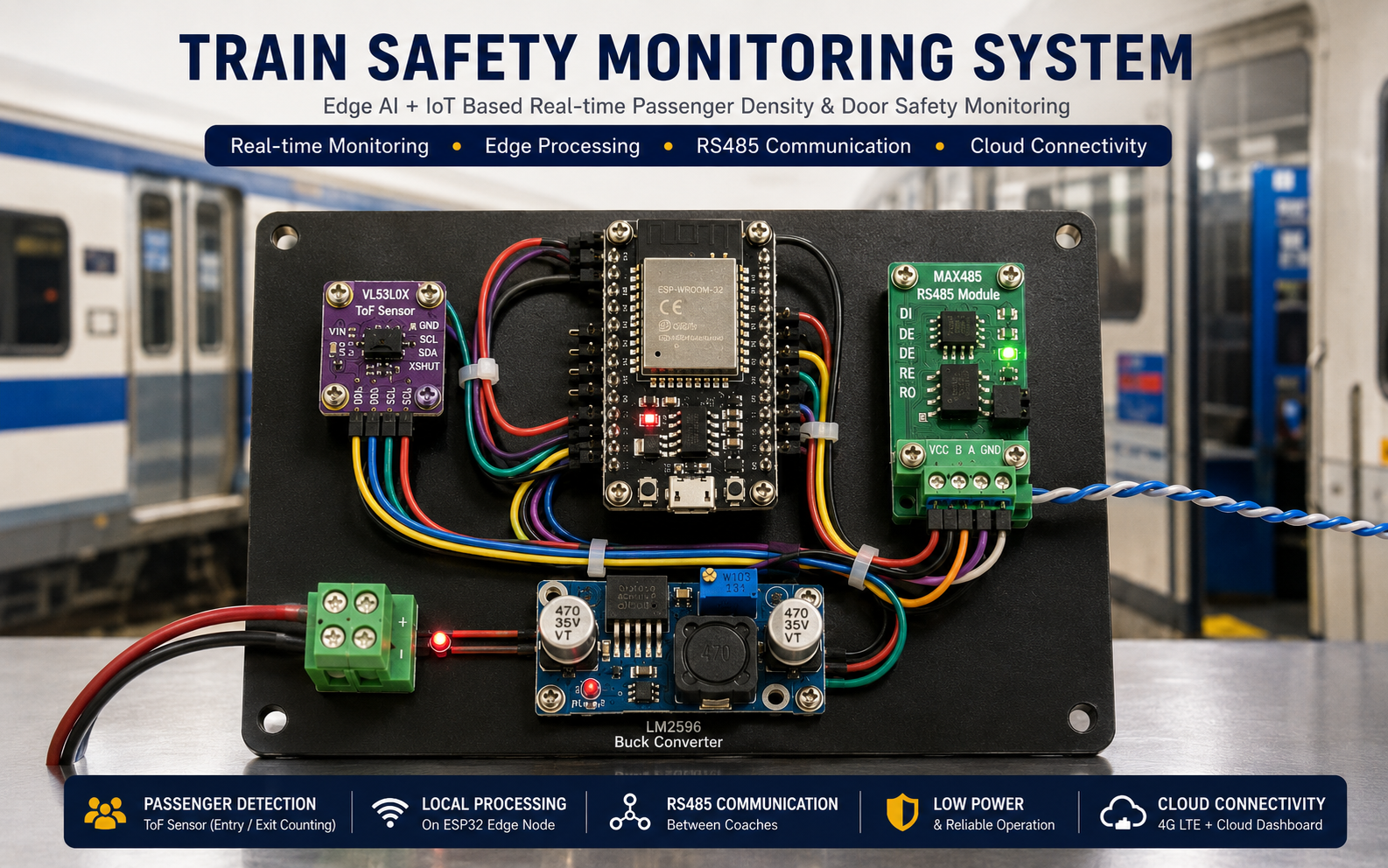 IoT Train Safety System screenshot